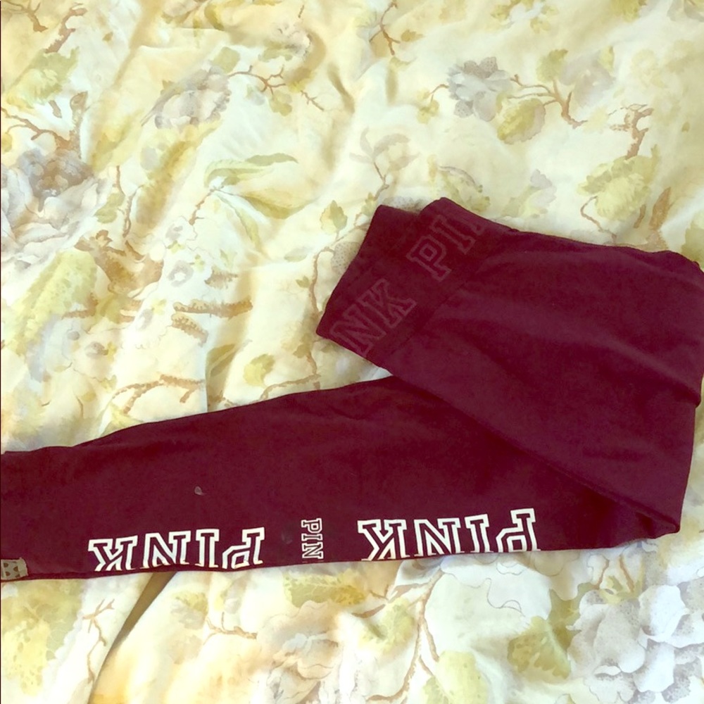 PINK WORKOUT PANTS